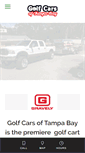 Mobile Screenshot of golfcarsoftampabay.com